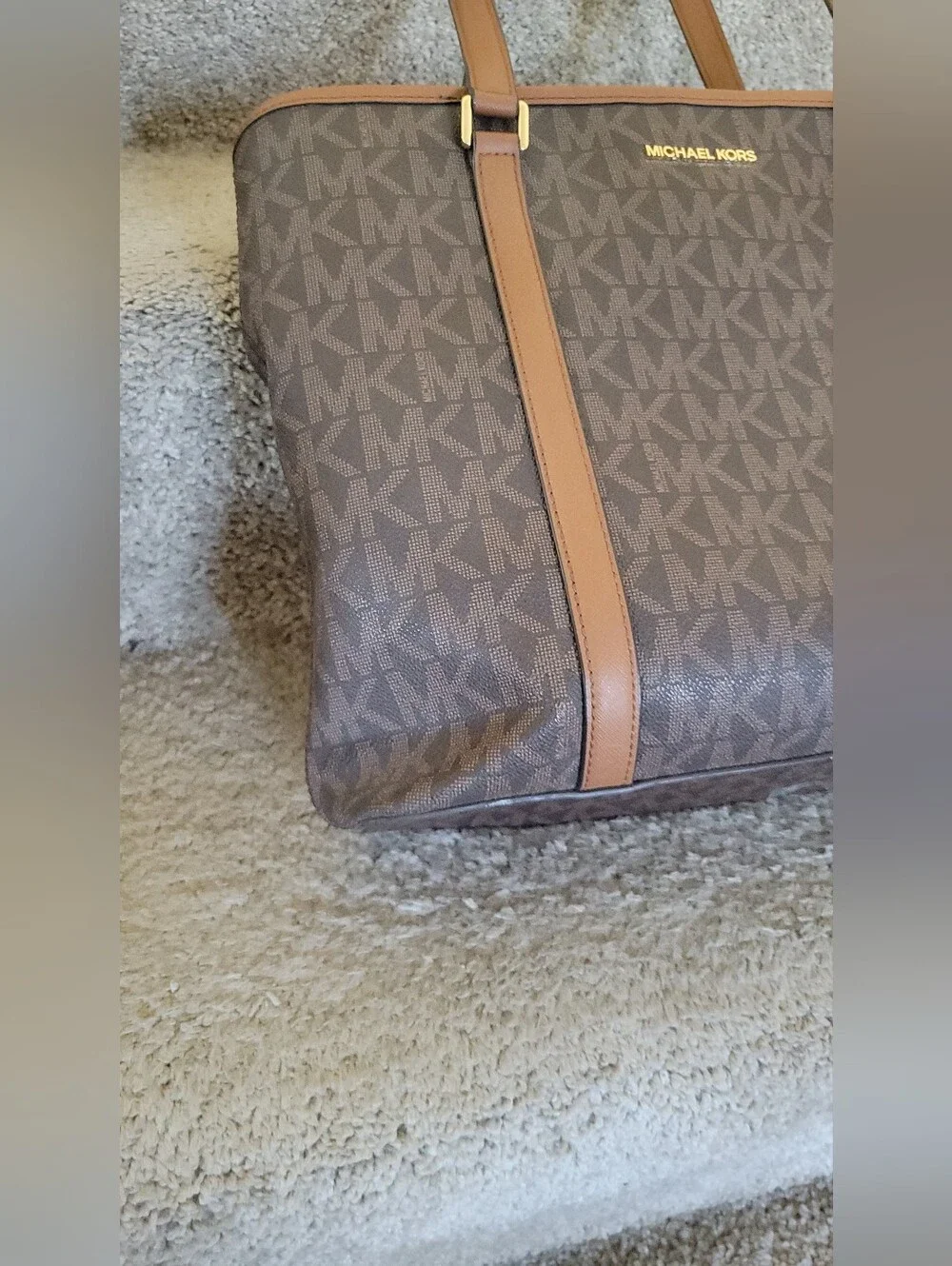 Michael Kors Jet Set Travel Large Logo Tote Bag